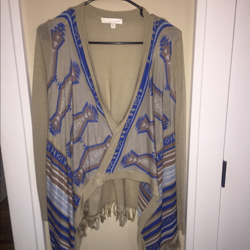 Say What? Cardigan - size medium.